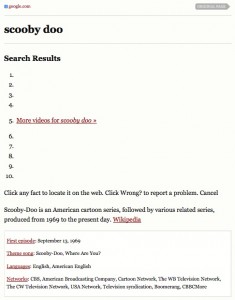 google_readability Readability of google.com